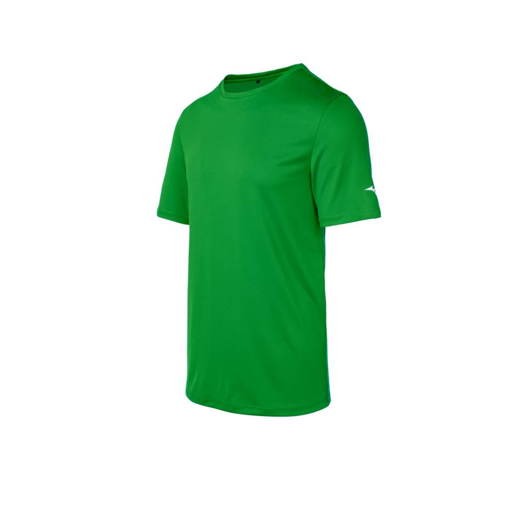 Mens Mizuno T-Shirts Green Philippines (DGRHXM079)